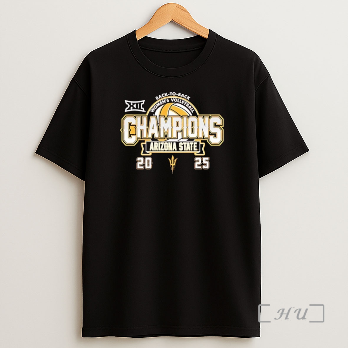 Officials Arizona State Sun Devils 2025 Maroon Big 12 Volleyball Champions Back To Back Premium Shirt Sweatshirt Tee