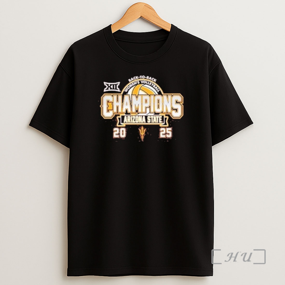 Officials Arizona State Sun Devils Back To Back Big 12 Volleyball Champions Premium Shirt Sweatshirt Tee