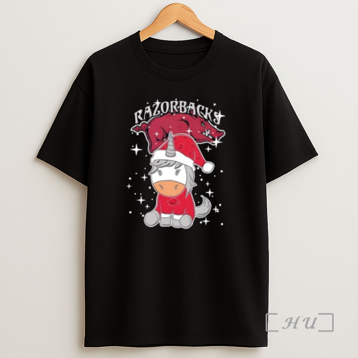 Officials Arkansas Razorbacks Football X Unicorn Merry Christmas Premium Shirt Sweatshirt Tee