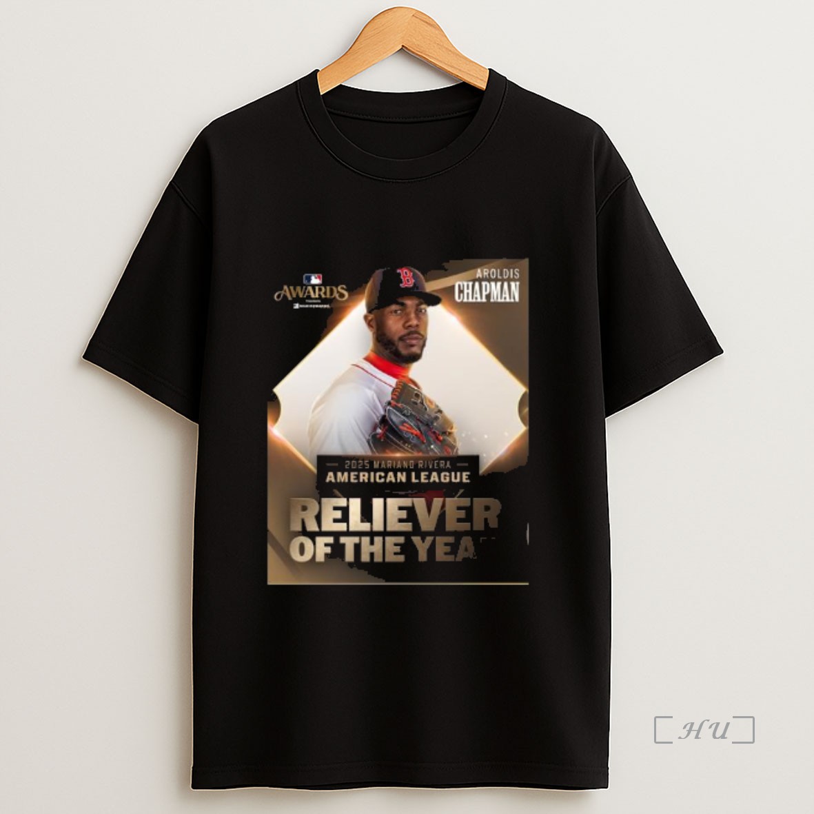 Officials Aroldis Chapman 2025 Al Reliever Of The Year Premium Shirt Sweatshirt Tee