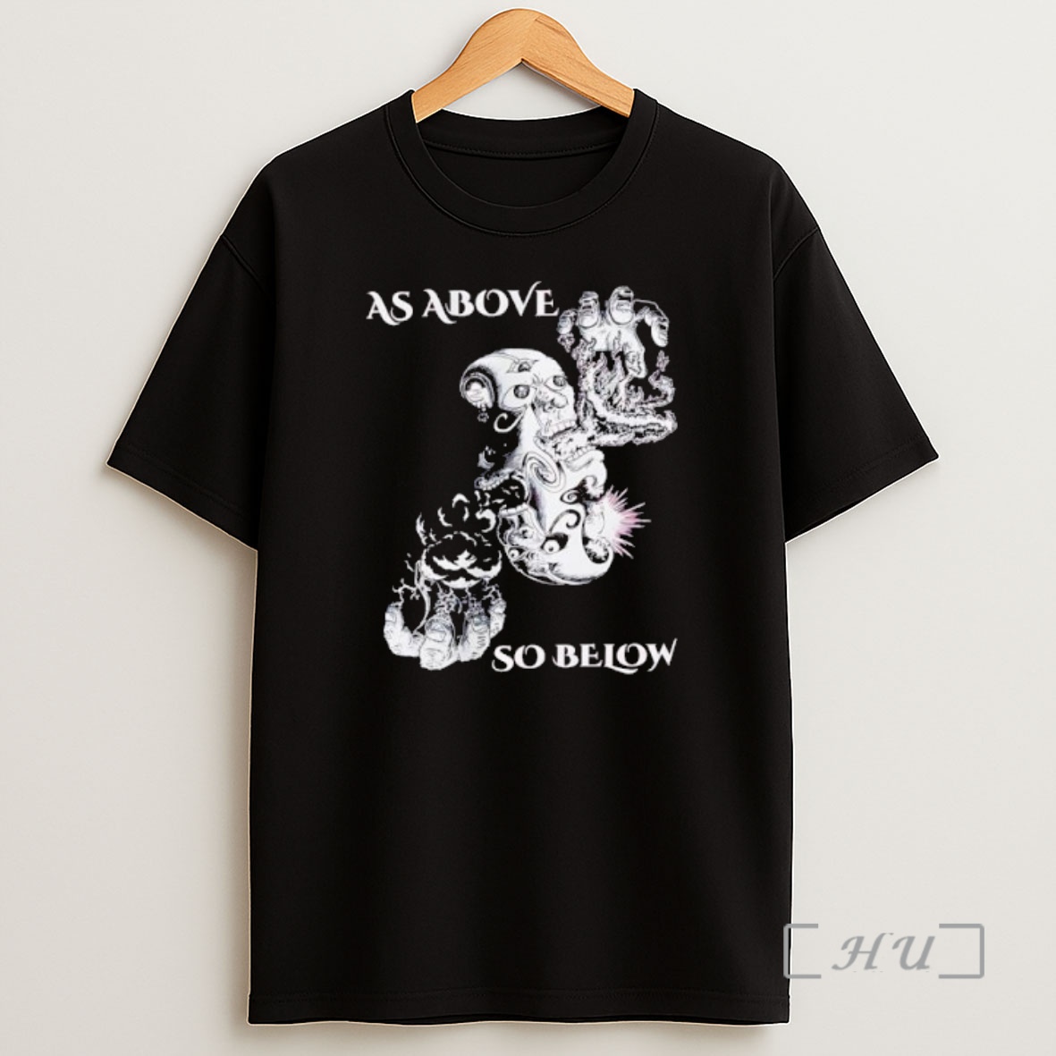 Officials As Above So Below Skull Premium Shirt Sweatshirt Tee
