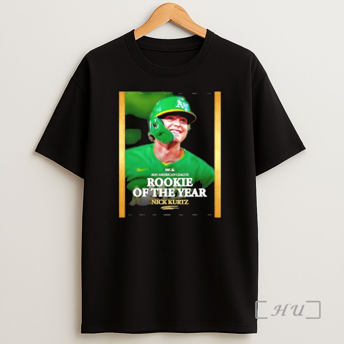 Officials Athletics Baseball Nick Kurtz Is The 2025 Al Rookie Of The Year Premium Shirt Sweatshirt Tee
