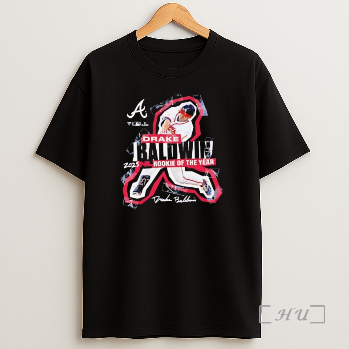 Officials Atlanta Braves Drake Baldwin 2025 National League Rookie Of The Year Premium Shirt Sweatshirt Tee