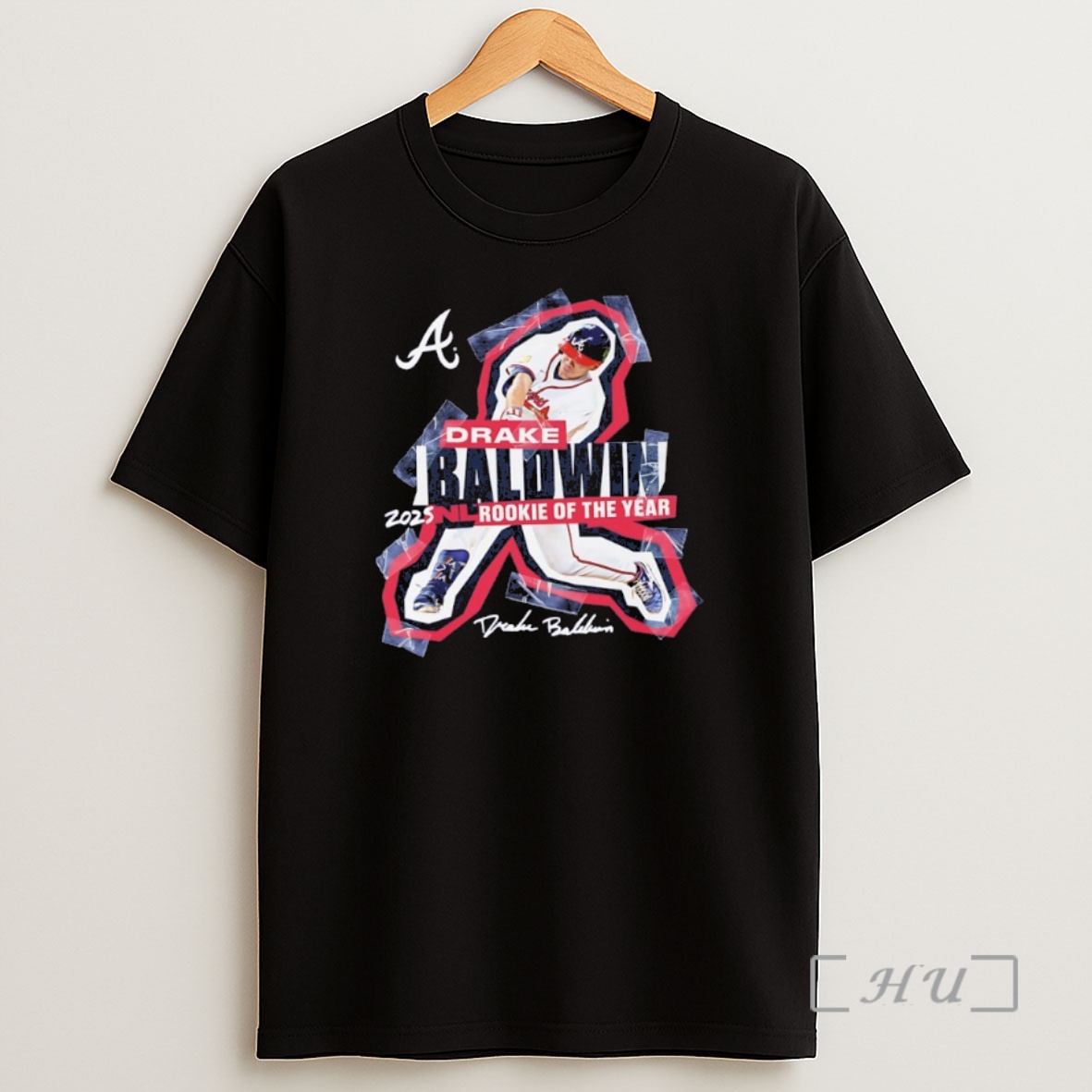 Officials Atlanta Braves Drake Baldwin 2025 National League Rookie Of The Year Signature Premium Shirt Sweatshirt Tee