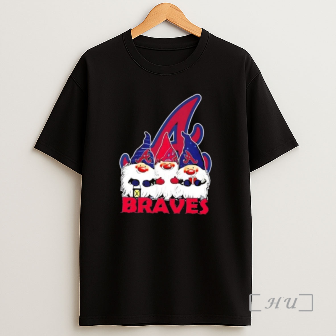 Officials Atlanta Braves X Gnomes Xmas Christmas Premium Shirt Sweatshirt Tee
