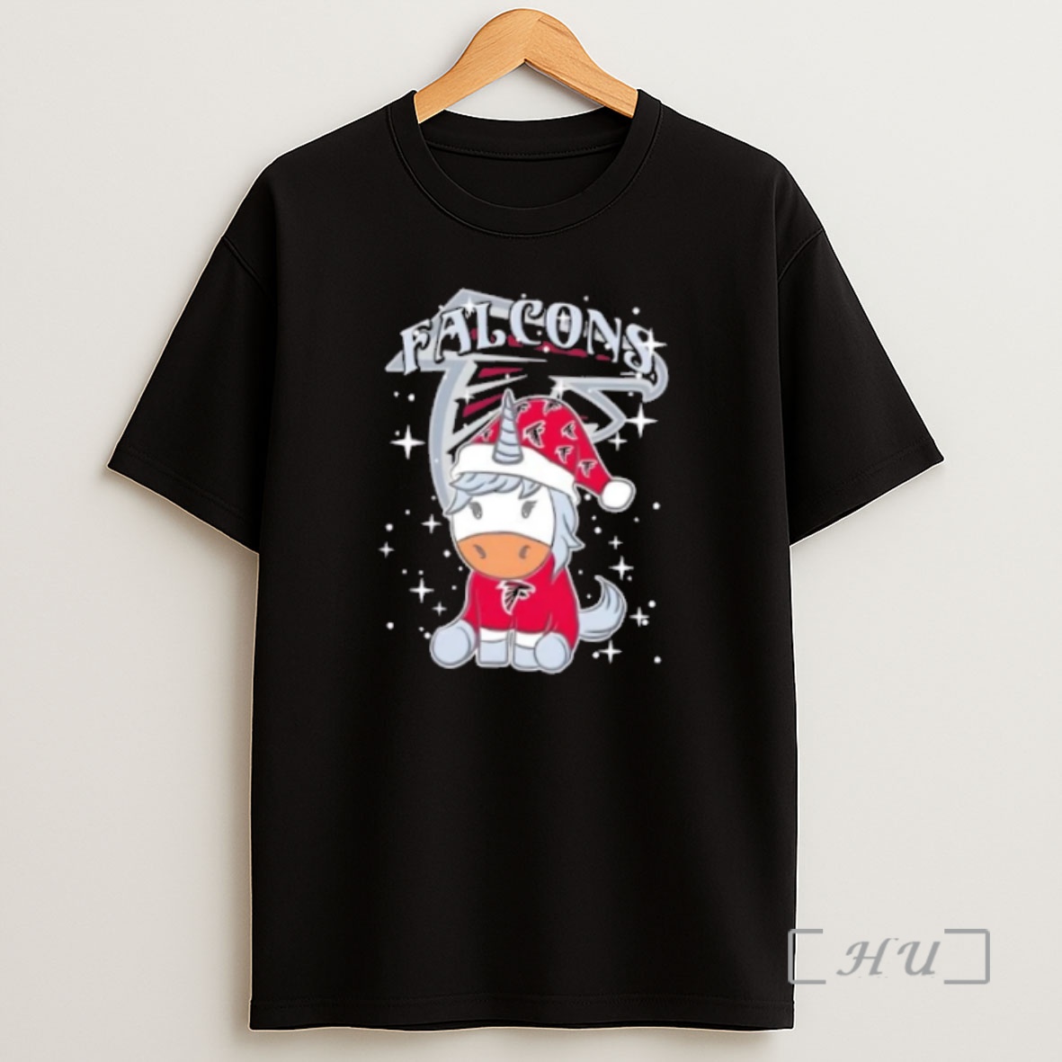 Officials Atlanta Falcons Football X Unicorn Merry Christmas Premium Shirt Sweatshirt Tee
