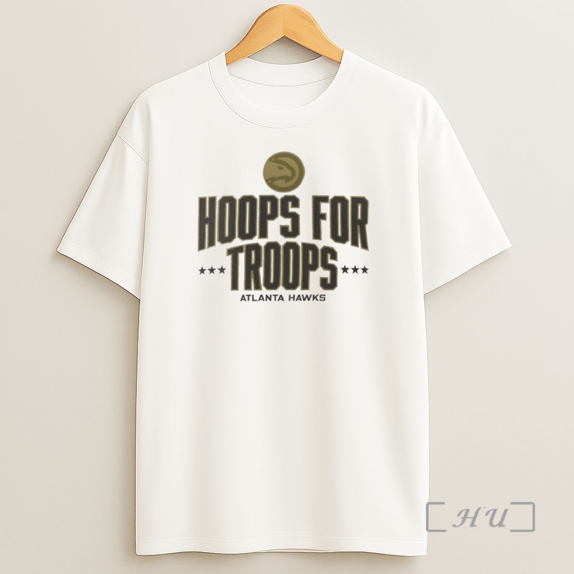 Officials Atlanta Hawks Nba Hoops For Troops Ornaments Premium Shirt Sweatshirt Tee