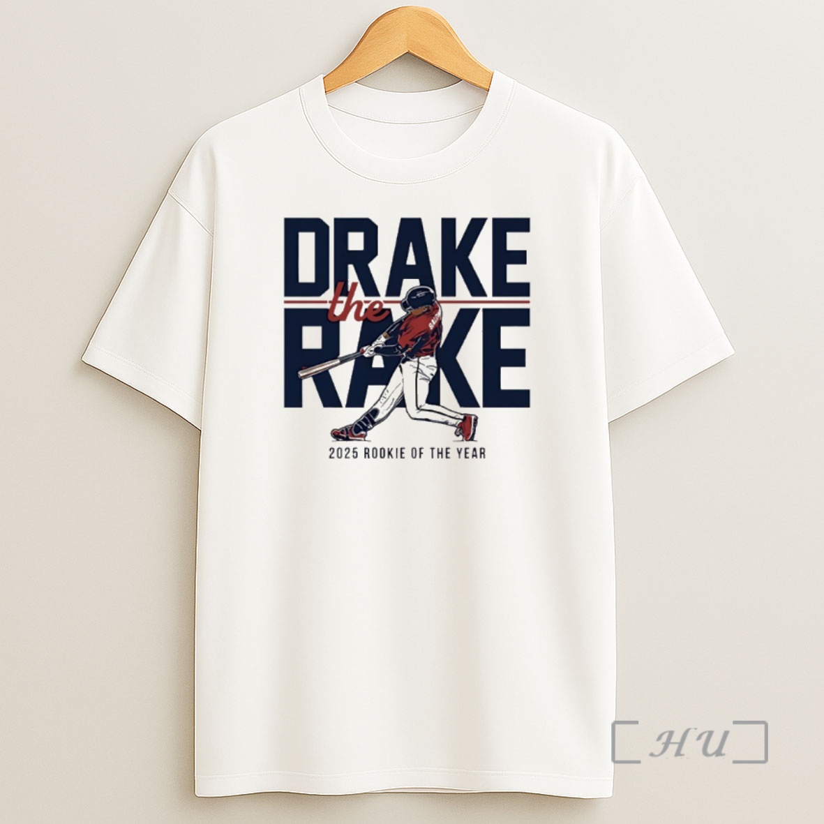 Officials Atlanta S Drake Baldwin The Rake 2025 Rookie Of The Year Premium Shirt Sweatshirt Tee