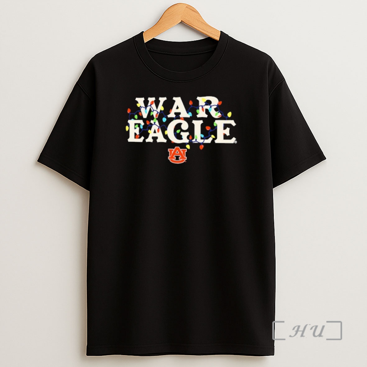 Officials Auburn Tigers War Eagle String Lights Christmas Premium Shirt Sweatshirt Tee