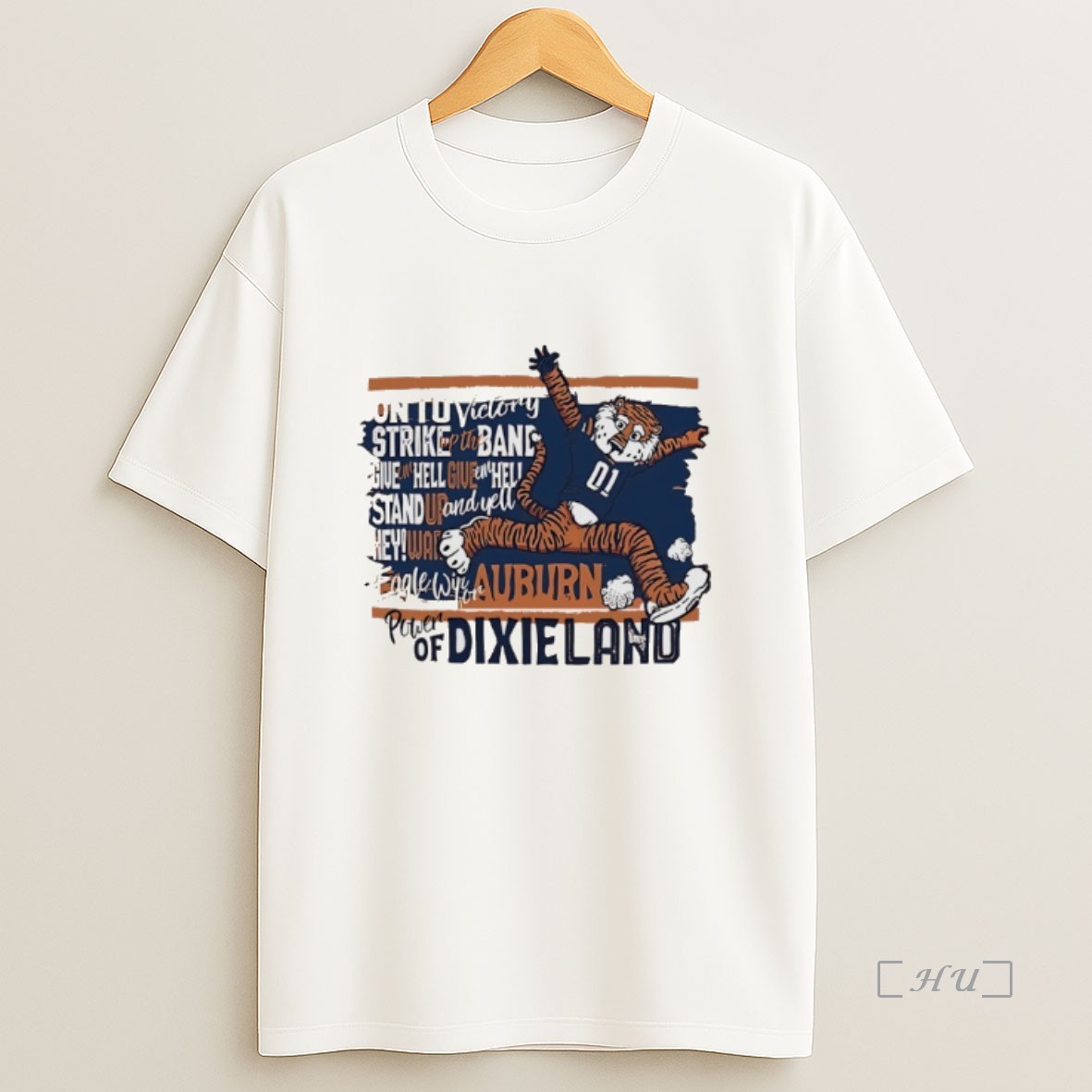 Officials Auburn Tigers On To Victory Strike Up The Bang Power Of Dixieland Premium Shirt Sweatshirt Tee