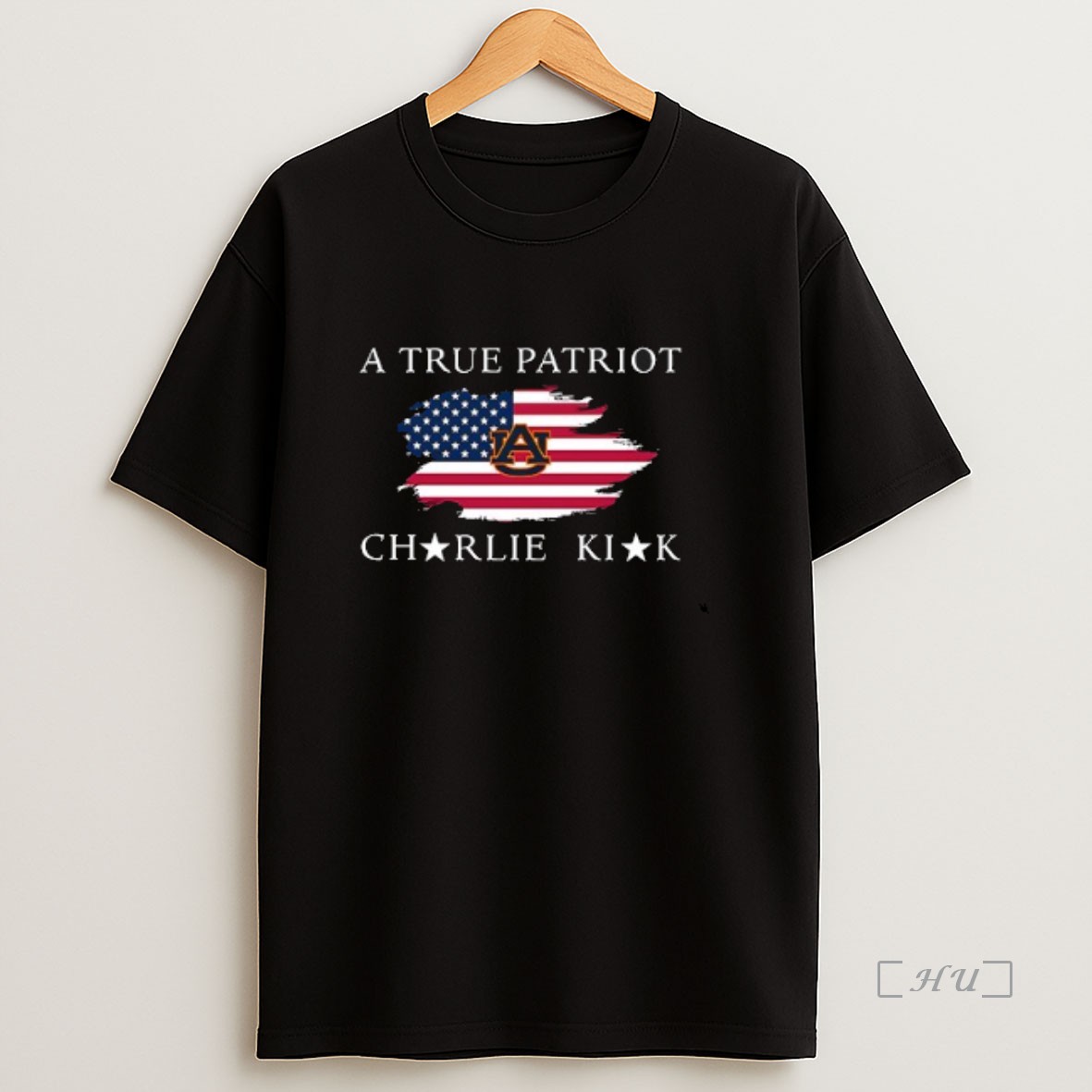 Officials Auburn Tigers X Charlie Kirk A True Patriot Usa Flag Logo Premium Shirt Sweatshirt Tee