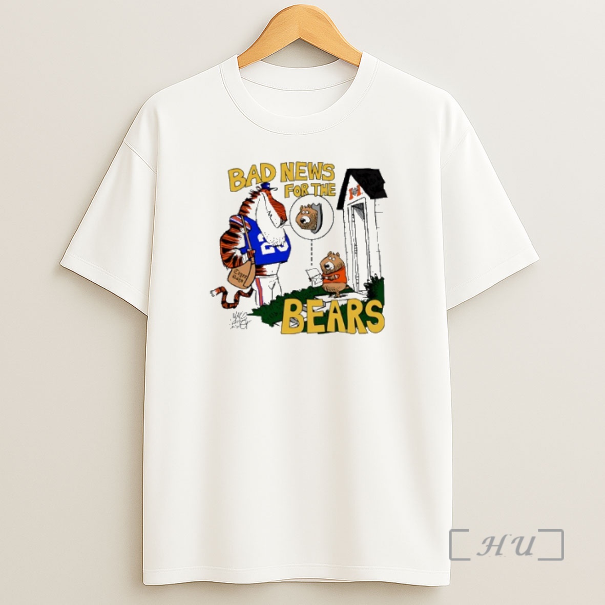 Officials Auburntigers Vs Mercer Bad News For The Bears Premium Shirt Sweatshirt Tee