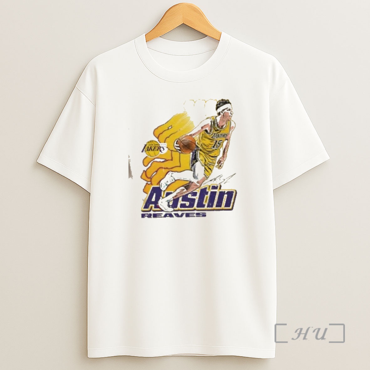 Officials Austin Reaves Los Angeles Lakers Basketball Retro Signature Premium Shirt Sweatshirt Tee