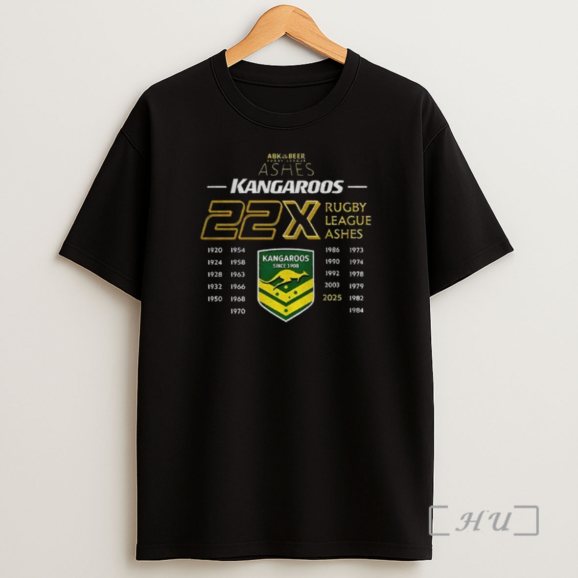 Officials Australian Kangaroos 22x Rugby League Ashes Champions 2025 Premium Shirt Sweatshirt Tee