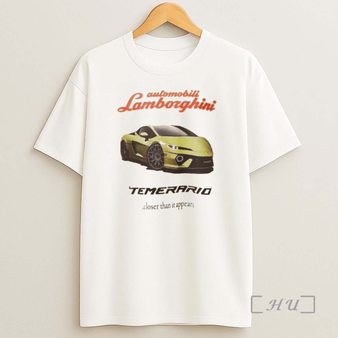 Officials Automobili Lamborghini Temerario Closer Than It Appears Premium Shirt Sweatshirt Tee