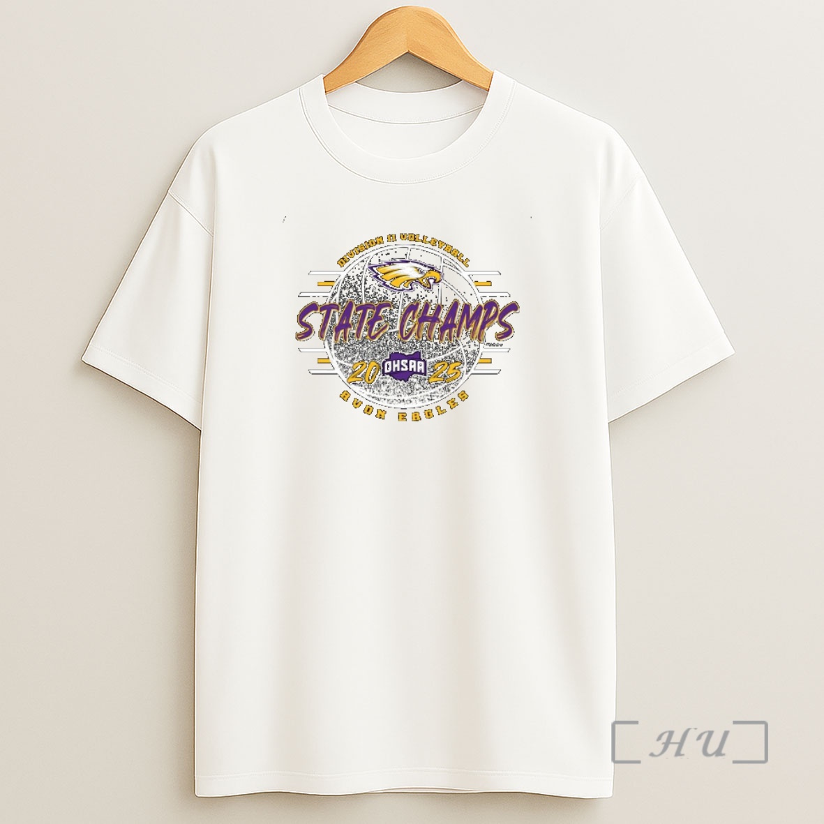 Officials Avon Eagles 2025 Ohsaa Volleyball Division 2 State Champions Ornaments Premium Shirt Sweatshirt Tee