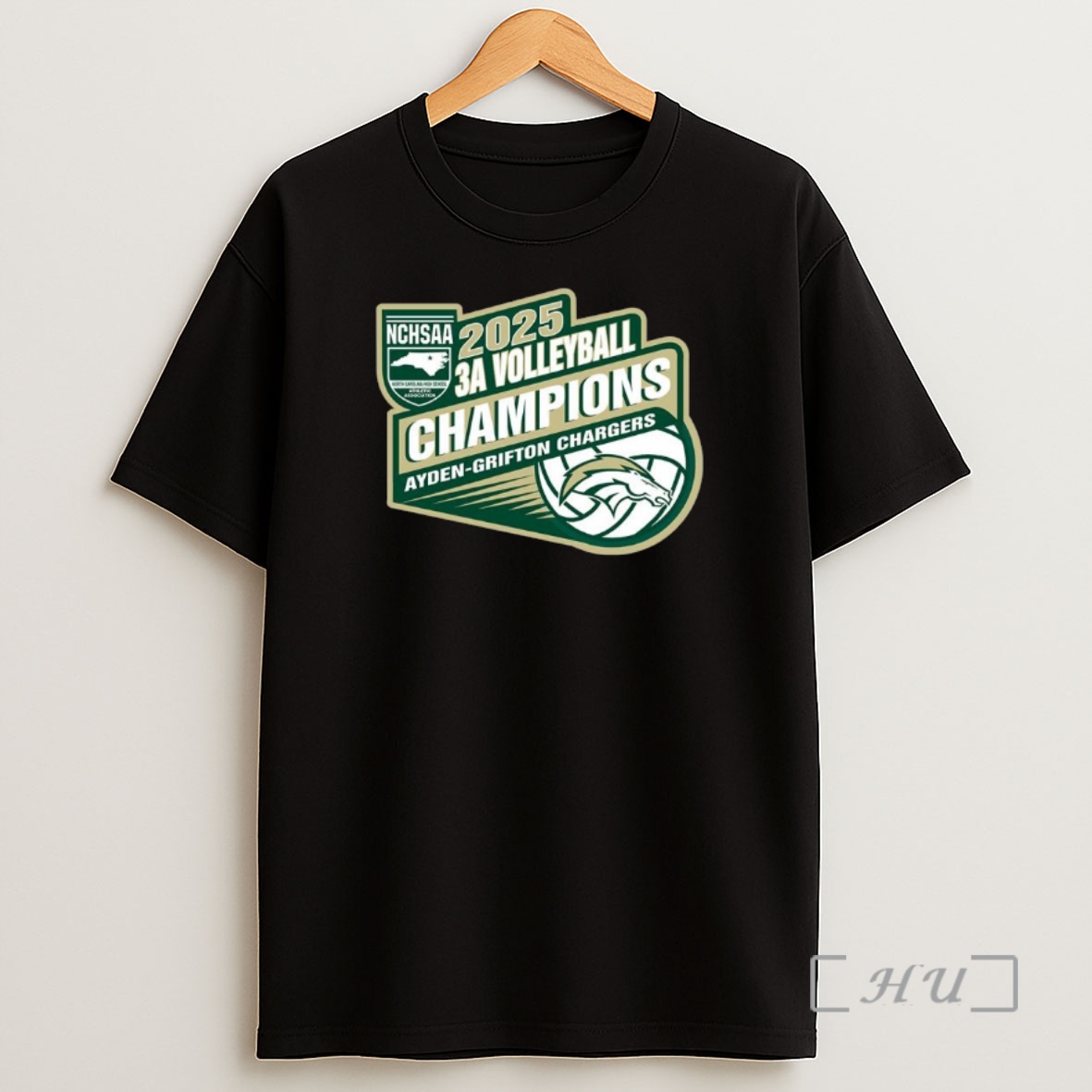 Officials Ayden Grifton Chargers 2025 Nchsaa 3a Volleyball Champions Ornaments Premium Shirt Sweatshirt Tee