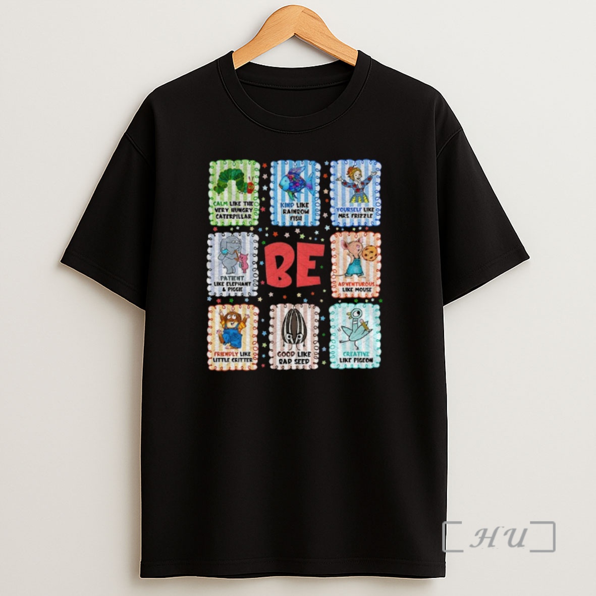 Officials Ba Animal Calm Like The Very Hungry Caterpillar Kind Like Rainbow Fish Premium Shirt Sweatshirt Tee