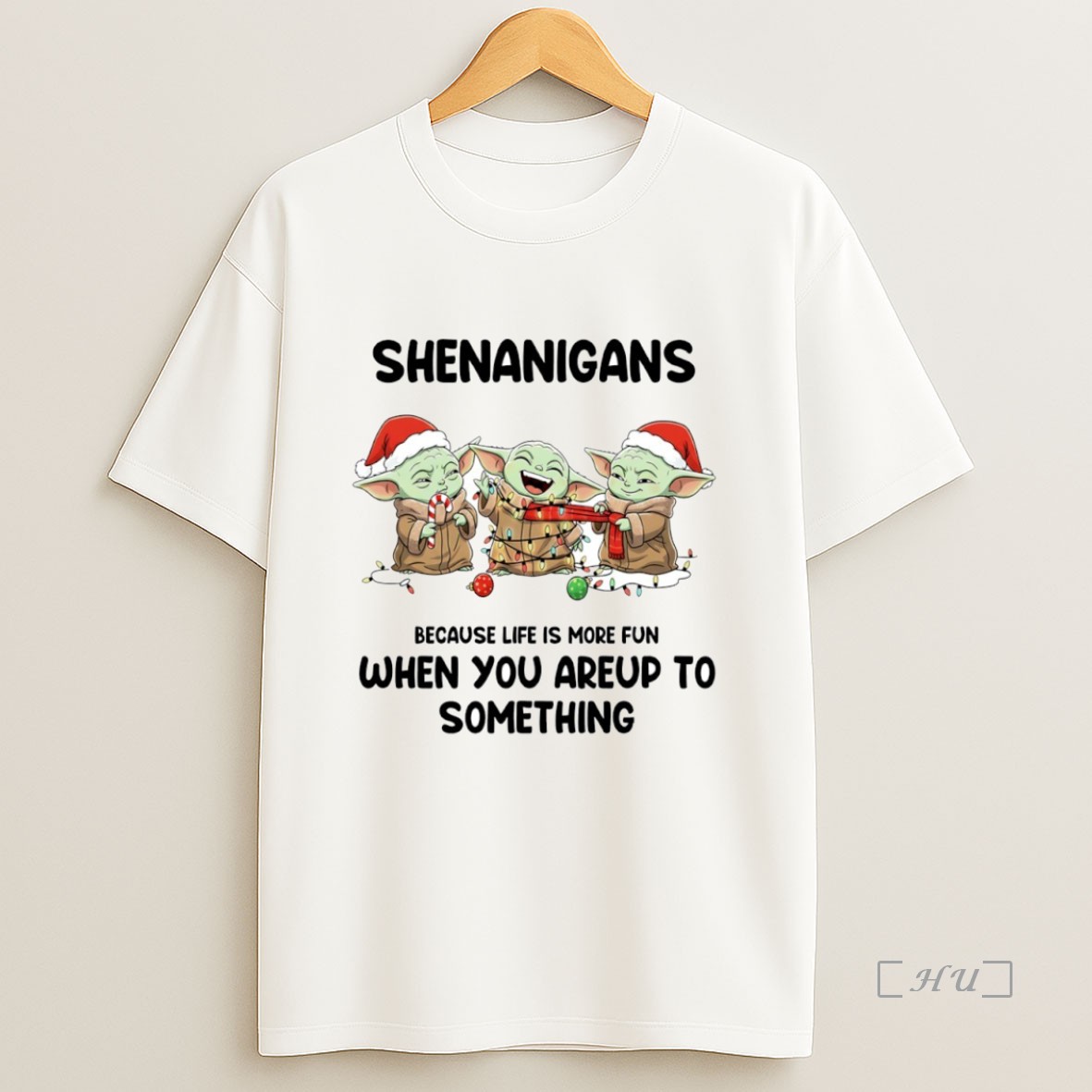 Officials Baby Yoda Shenanigans Because Life Is More Fun When You Are Up To Something Circle Premium Shirt Sweatshirt Tee