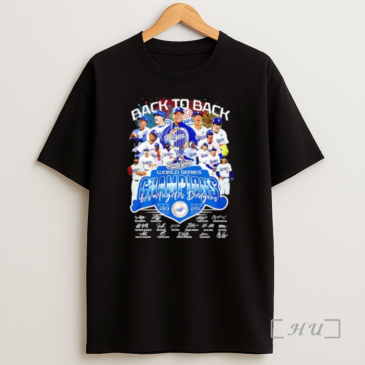 Officials Back To Back World Series Champions Los Angeles Dodgers 2024 And 2025 Signatures Premium Shirt Sweatshirt Tee