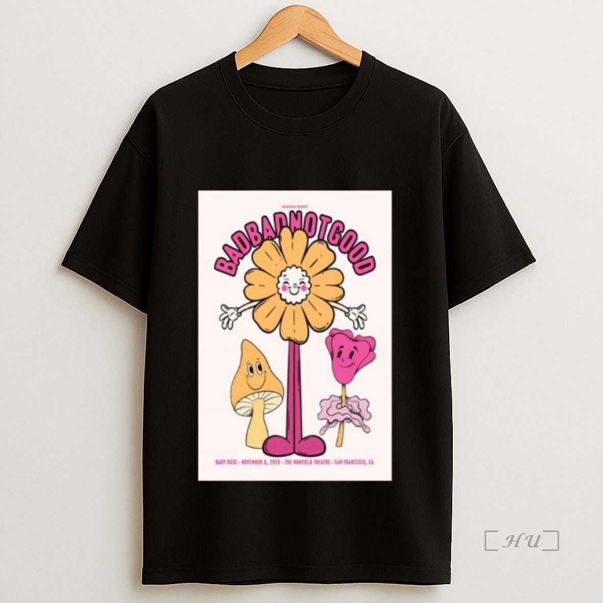 Officials Badbadnotgood San Francisco Ca November 6 2025 Concert Long Sleve Premium Shirt Sweatshirt Tee