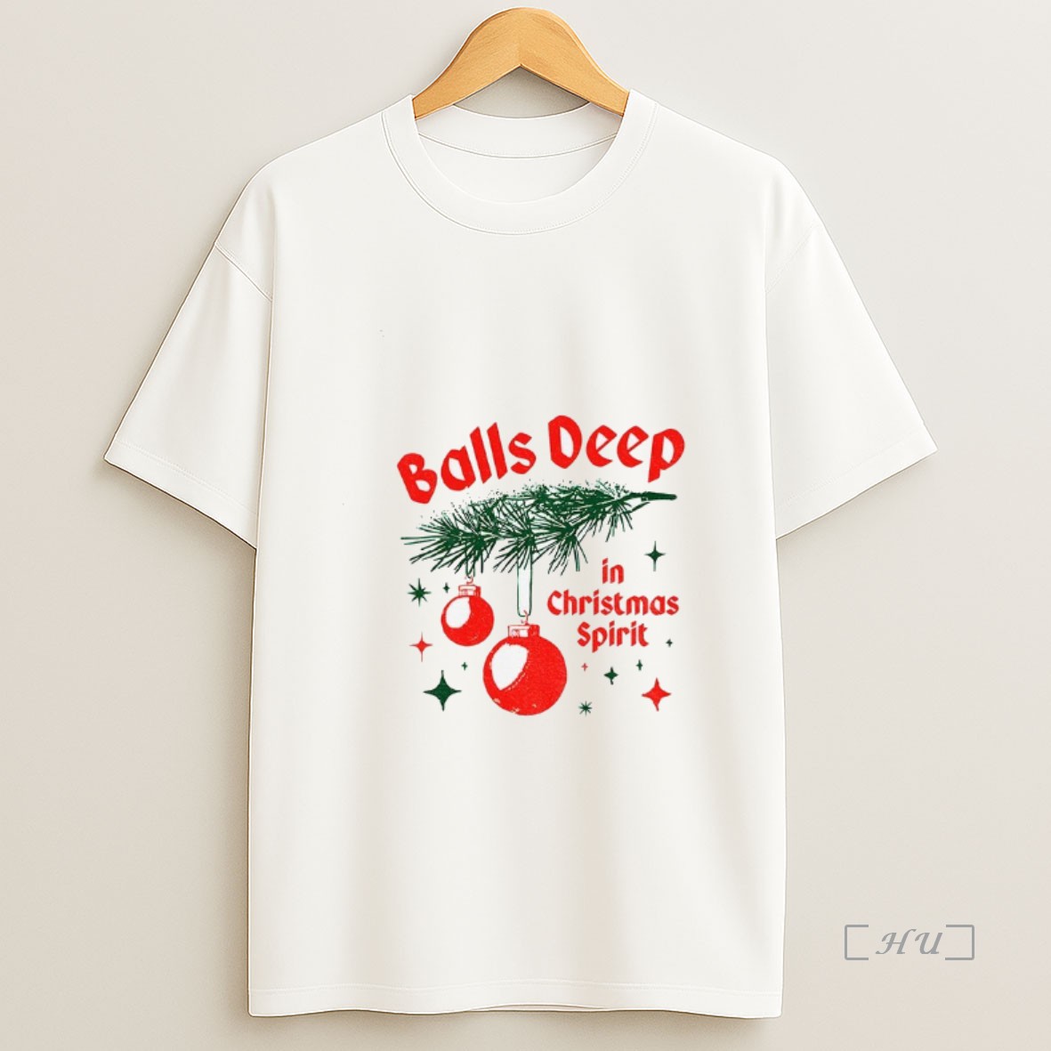 Officials Balls Deep In Christmas Spirit Xmas 2025 Premium Shirt Sweatshirt Tee