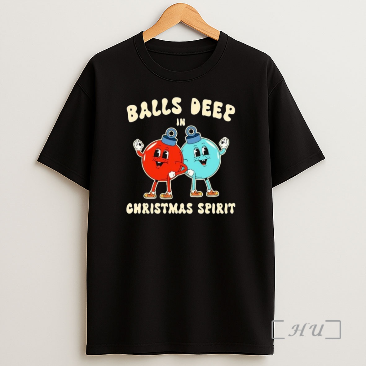 Officials Balls Deep In Christmas Spirit Ornaments Premium Shirt Sweatshirt Tee