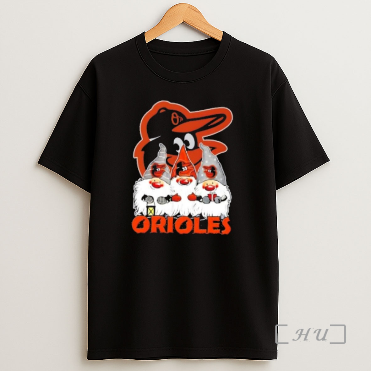 Officials Baltimore Orioles X Gnomes Xmas Christmas Premium Shirt Sweatshirt Tee