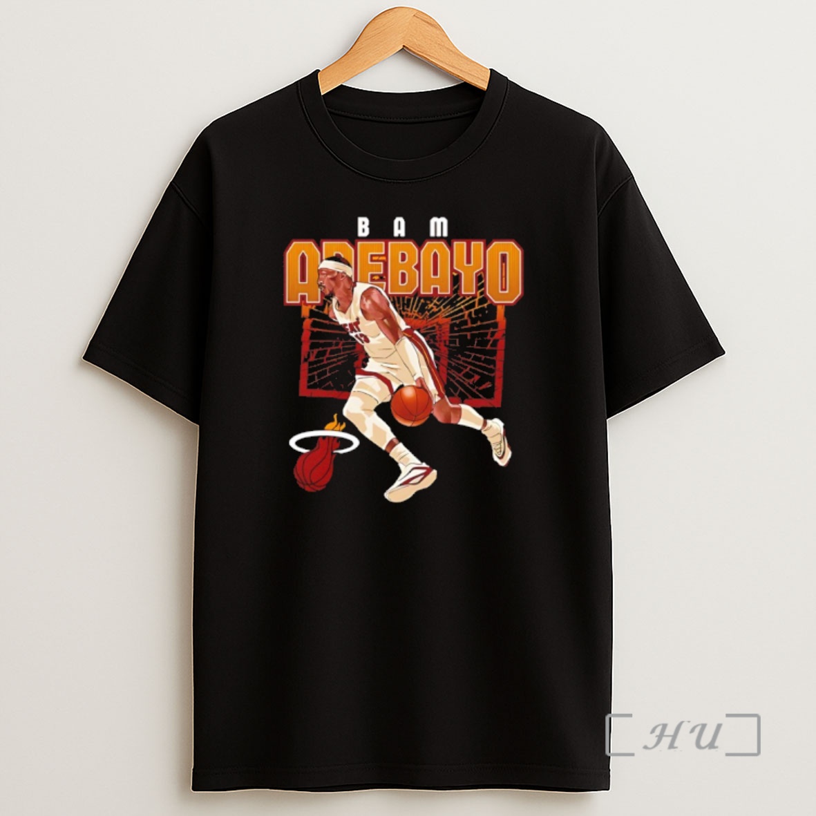Officials Bam Adebayo Miami Heat Basketball Player Shattered Signature Premium Shirt Sweatshirt Tee