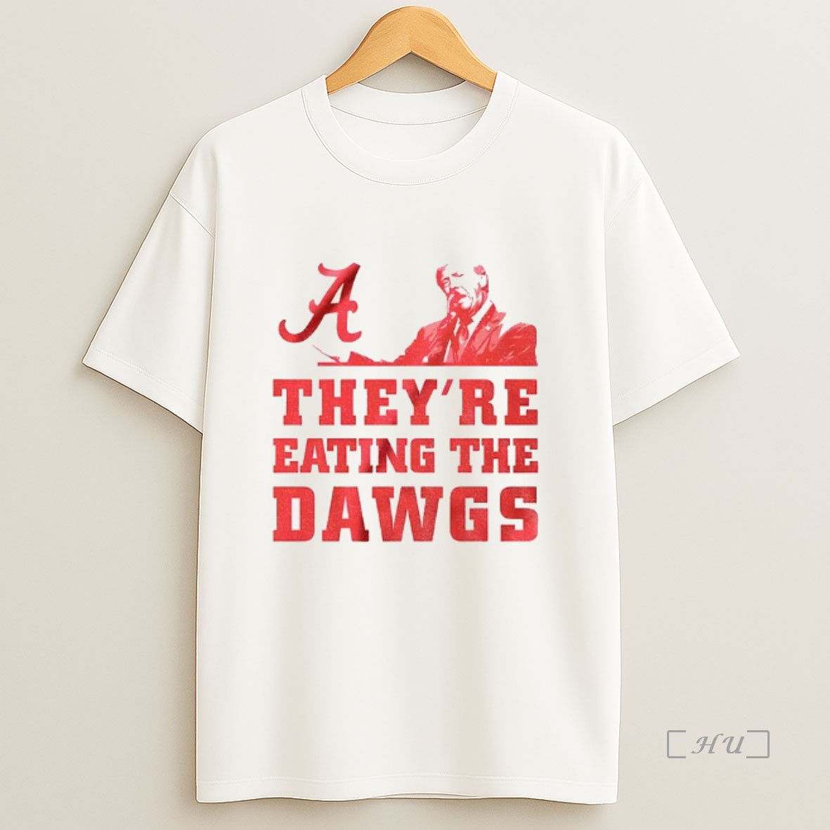 Officials Bama Trump Theyre Eating The Dawgs Alabama Crimson Tide Football Premium Shirt Sweatshirt Tee