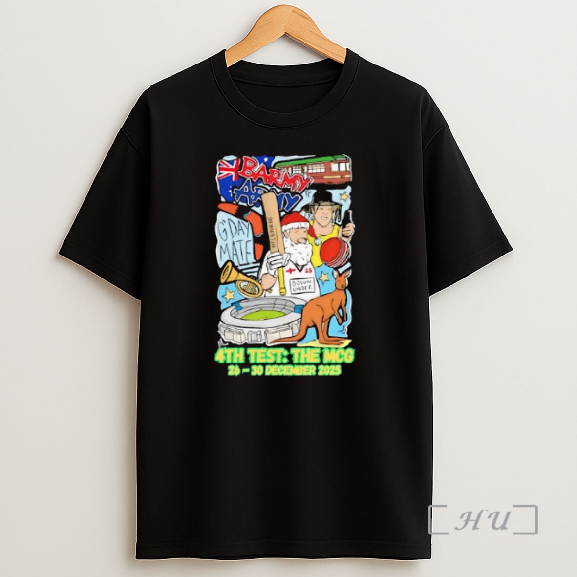 Officials Barmy Army X Luke Horton Melbourne Premium Shirt Sweatshirt Tee