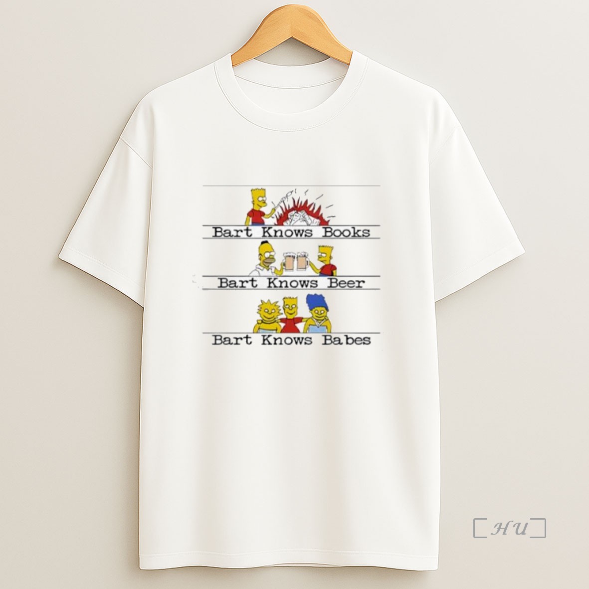 Officials Bart Knows Books Bart Knows Beer Bart Knows Babes Premium Shirt Sweatshirt Tee