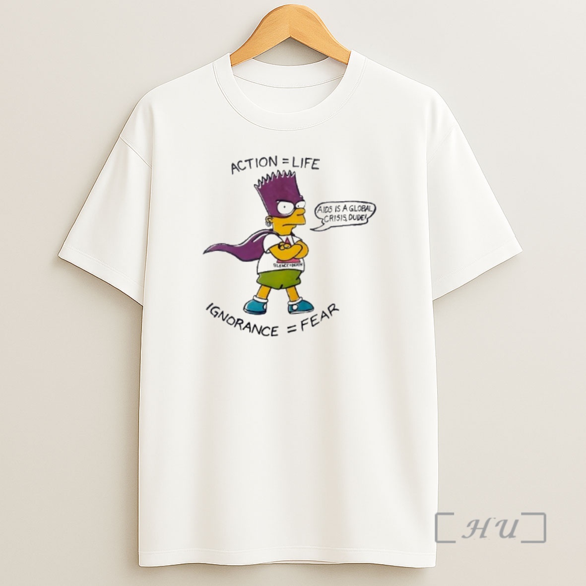 Officials Bart Simpson Action Life Ignorance Fear Graphic Premium Shirt Sweatshirt Tee