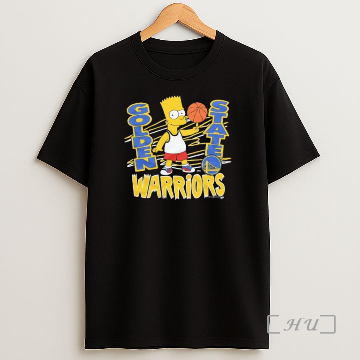 Officials Bart Simpson X Golden State Warriors Basketball Premium Shirt Sweatshirt Tee