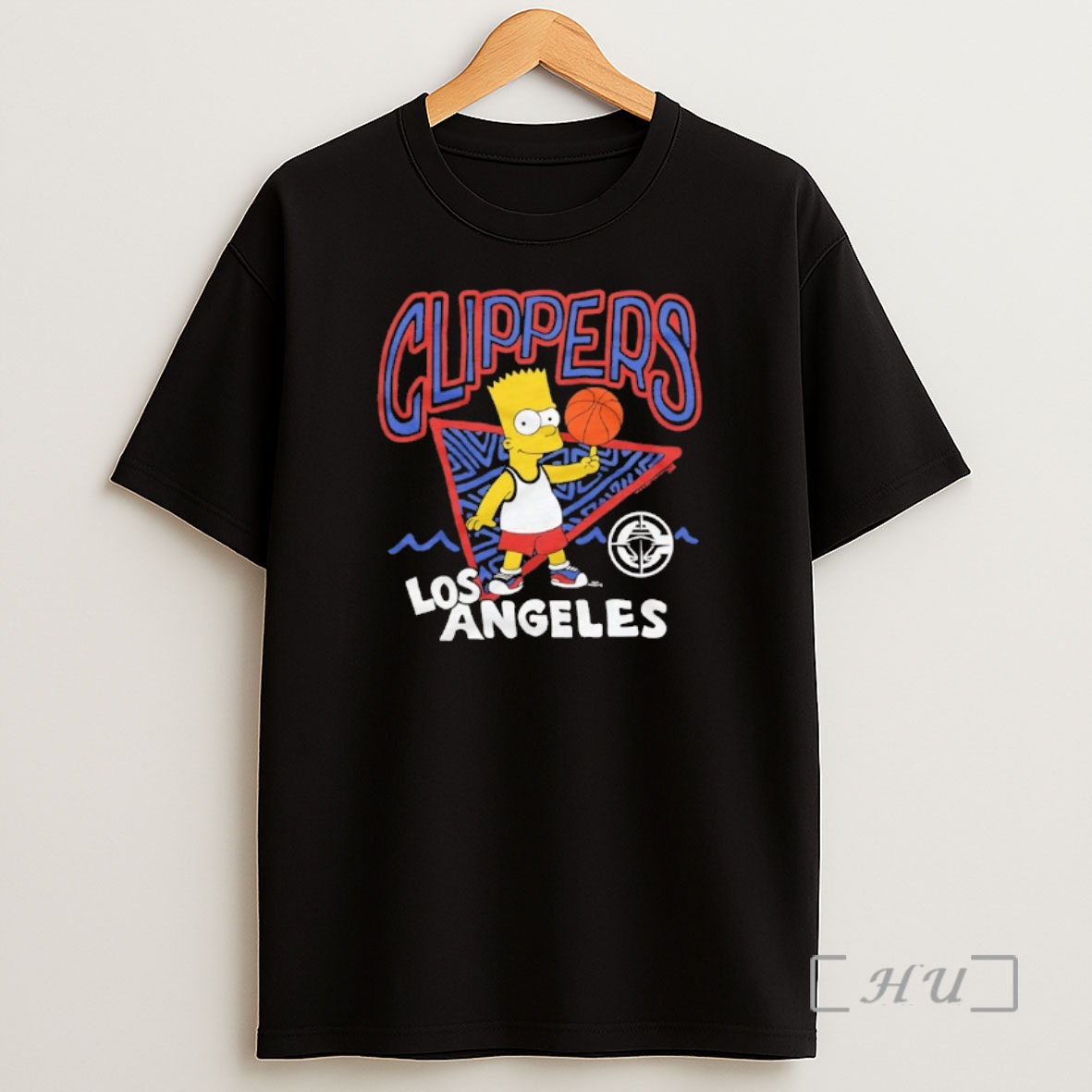 Officials Bart Simpson X Los Angeles Clippers Basketball Premium Shirt Sweatshirt Tee
