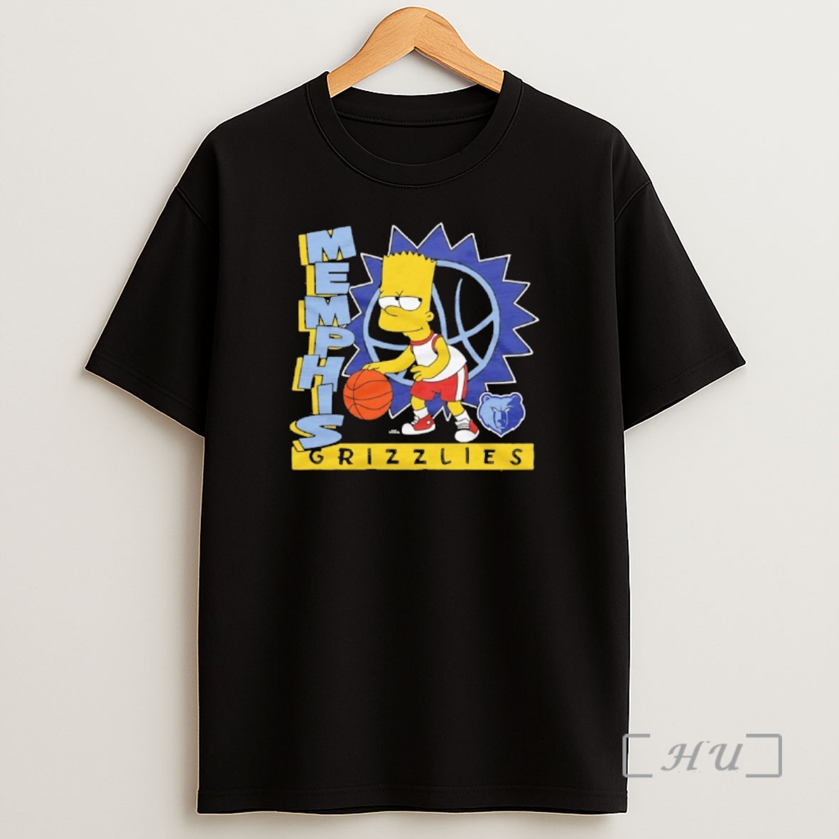 Officials Bart Simpson X Memphis Grizzlies Basketball Premium Shirt Sweatshirt Tee