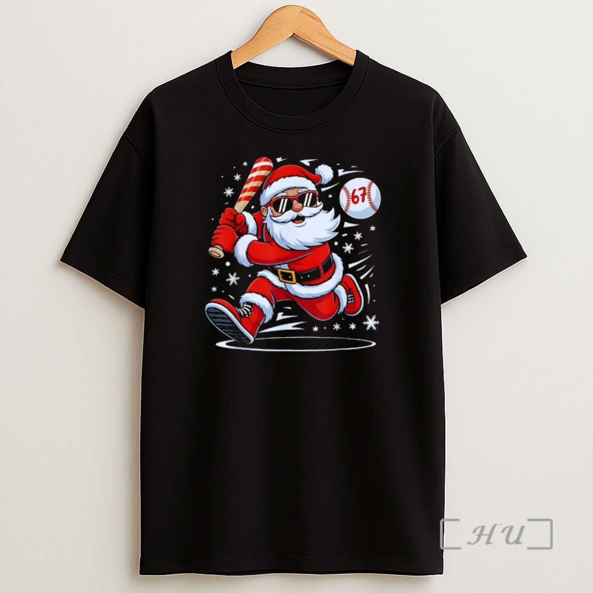 Officials Baseball Santa 67 Christmas Xmas Pajamas Premium Shirt Sweatshirt Tee