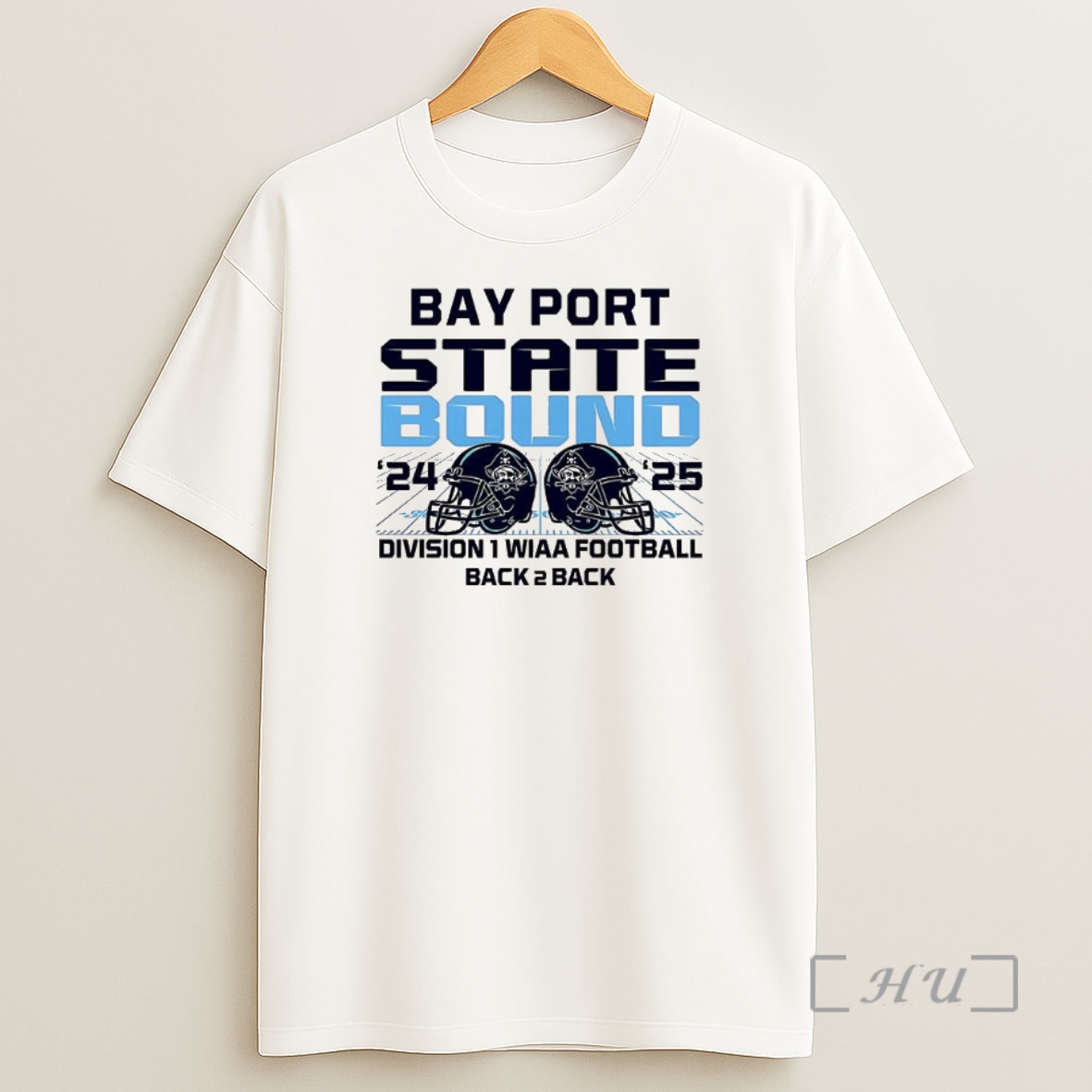 Officials Bay Port State Bound Division 1 Wiaa Football Back 2 Back Premium Shirt Sweatshirt Tee