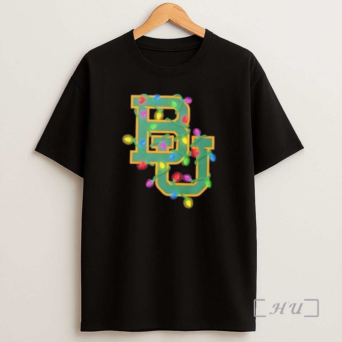 Officials Baylor Bears Logo Holiday Christmas Lights Premium Shirt Sweatshirt Tee