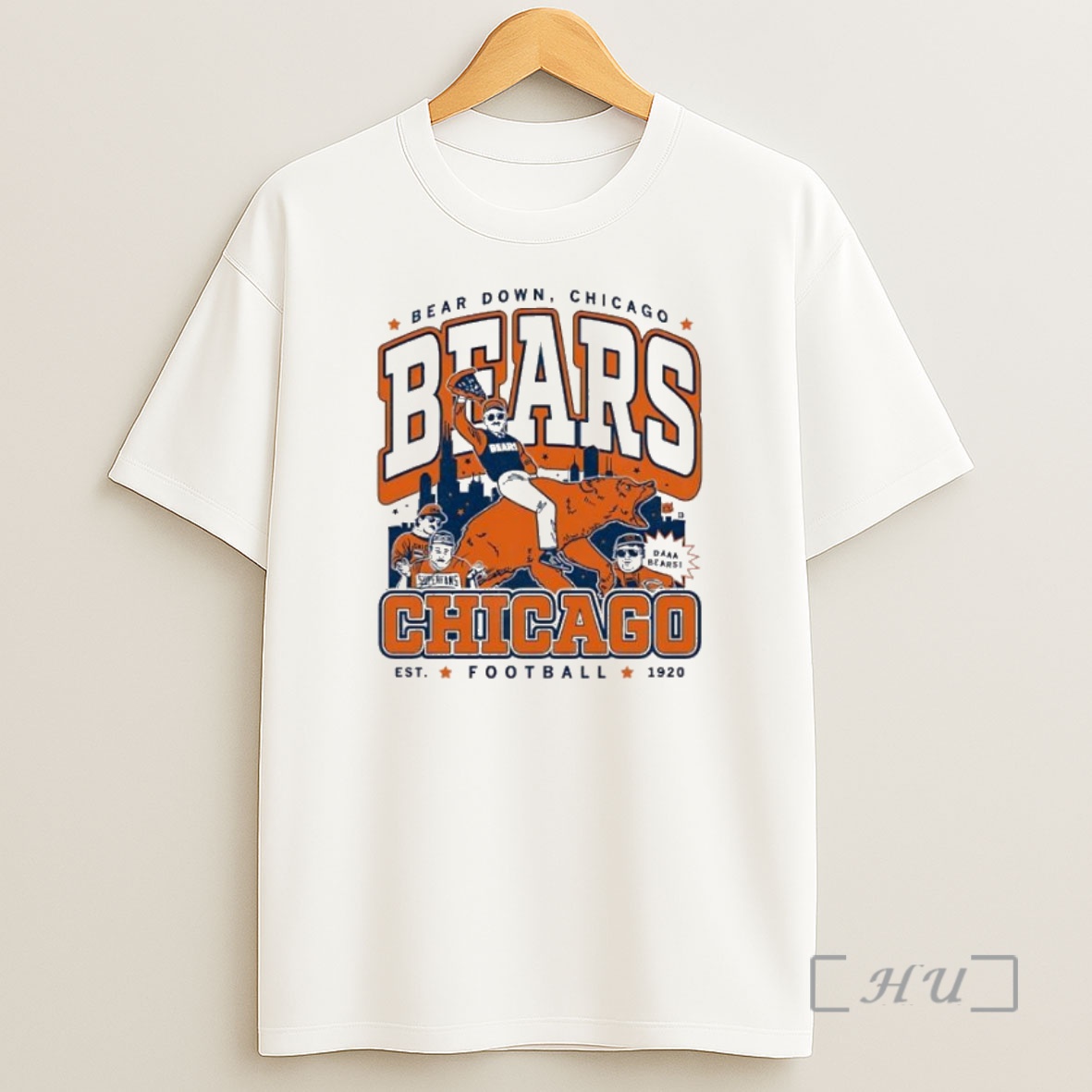 Officials Bear Down Chicago Bears Football Est 1920 Premium Shirt Sweatshirt Tee