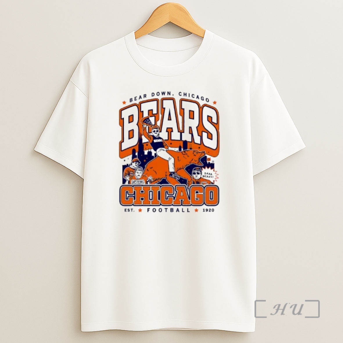 Officials Bear Down Chicago Daa Bears Established 1920 Premium Shirt Sweatshirt Tee 1