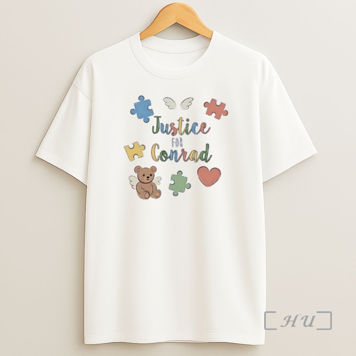 Officials Bear Justice For Conrad Autism Awareness Premium Shirt Sweatshirt Tee