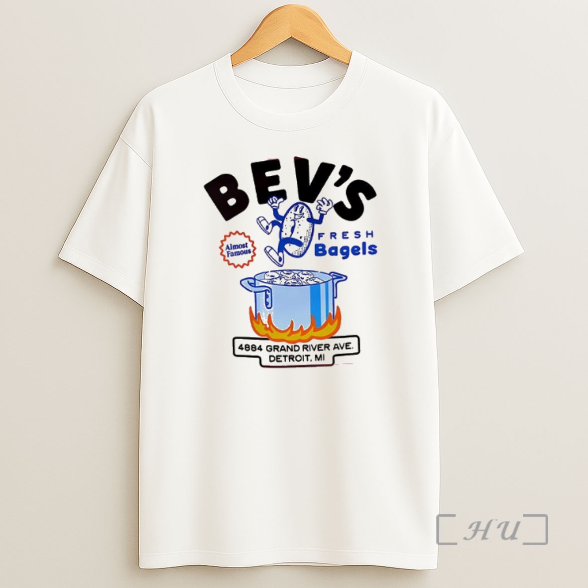 Officials Bevs Fresh Bagels 4884 Grand River Ave Detroit Premium Shirt Sweatshirt Tee