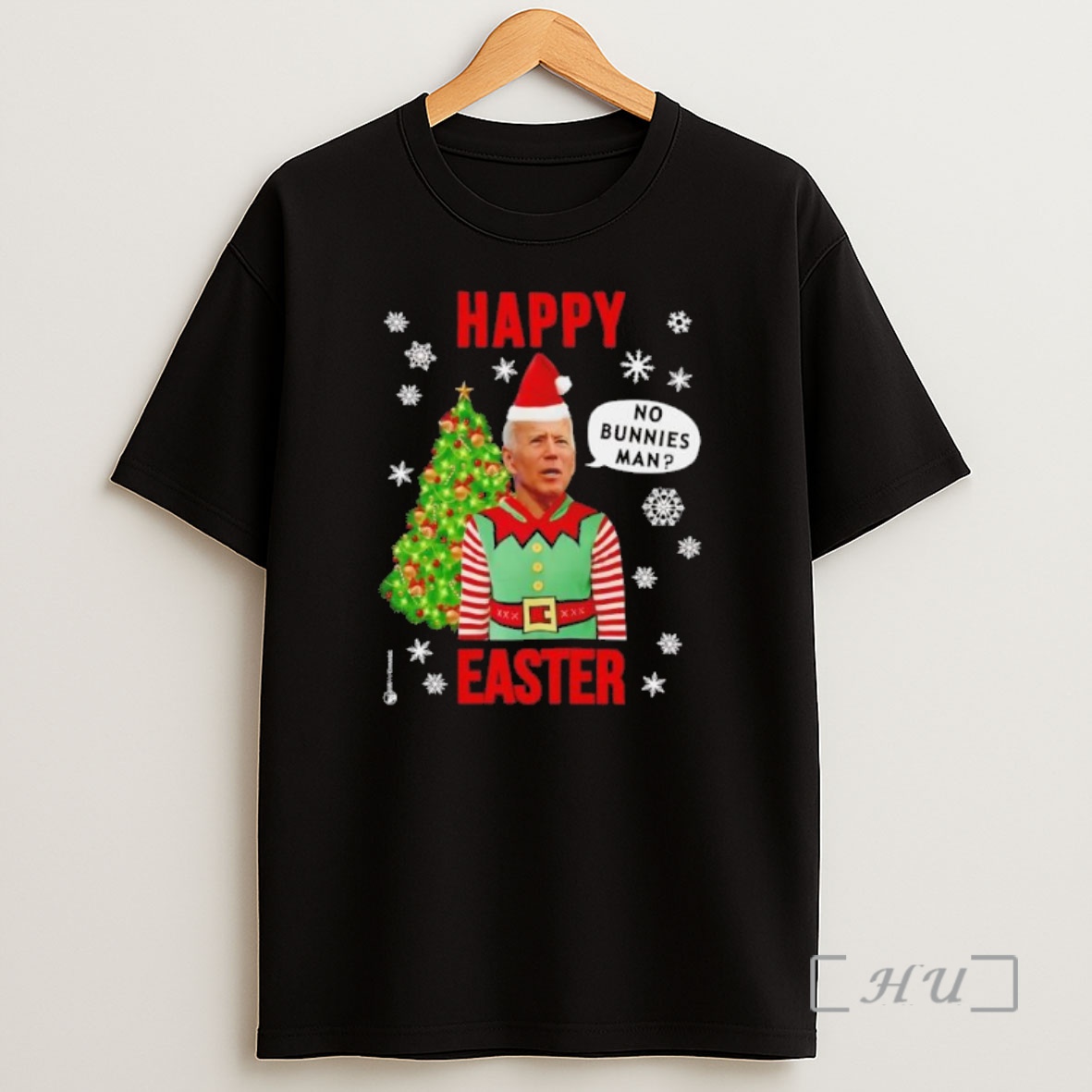 Officials Bidens Elf Happy Easter No Bunnies Man Christmas Premium Shirt Sweatshirt Tee