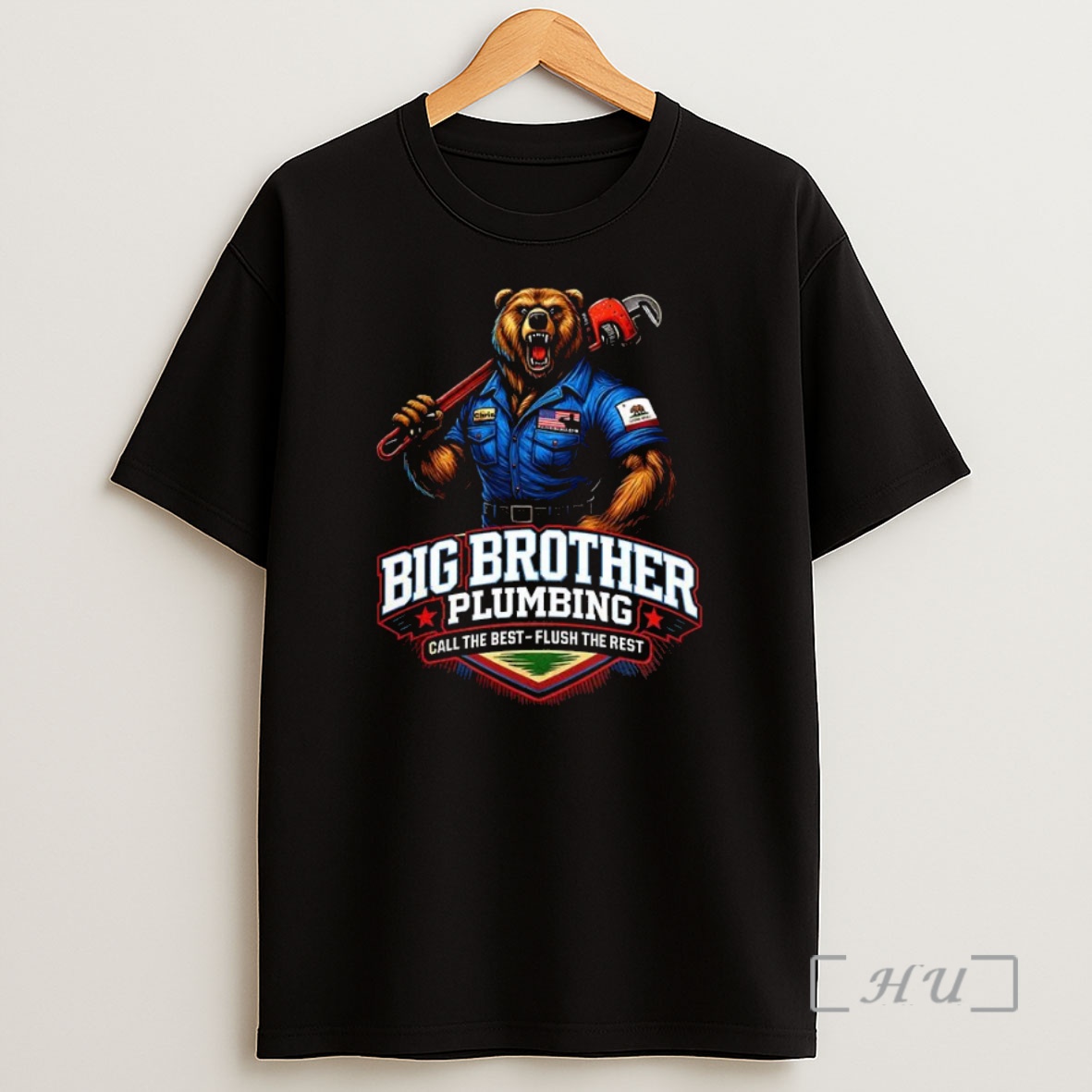 Officials Big Brother Plumbing Call The Best Flush The Rest Premium Shirt Sweatshirt Tee