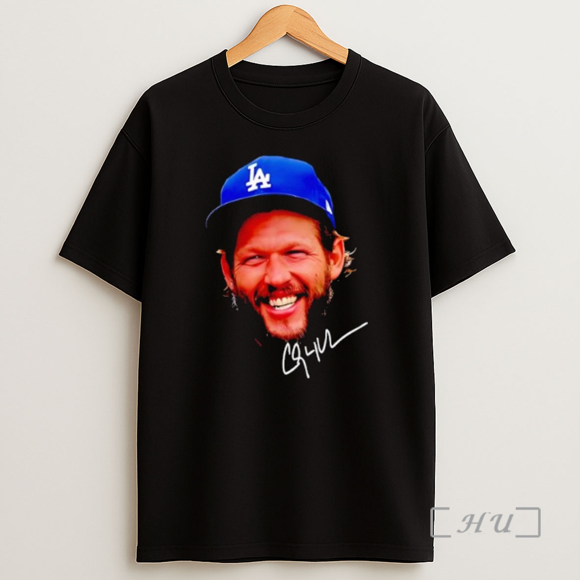 Officials Big Face Clayton Kershaw 3x World Series Champion Signature Premium Shirt Sweatshirt Tee