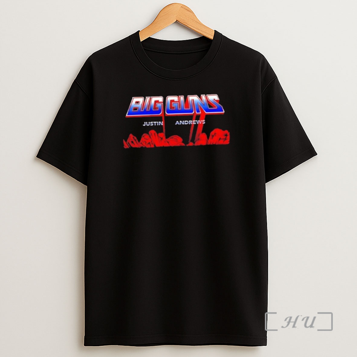 Officials Big Guns Justin Andrews Power Haver Premium Shirt Sweatshirt Tee