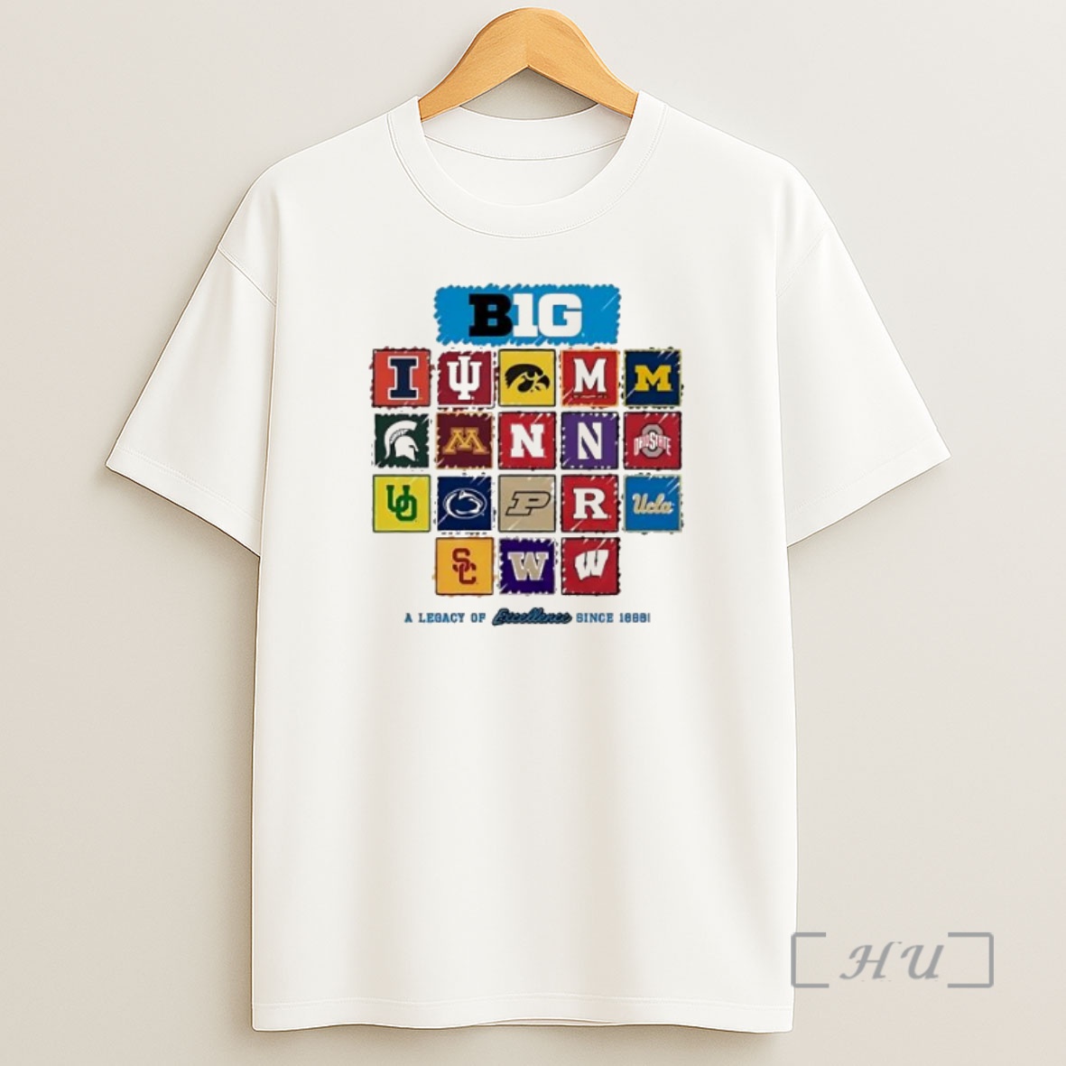 Officials Big Ten White 2024 Inaugural Year Short Sleeve Fashion Vintage Premium Shirt Sweatshirt Tee
