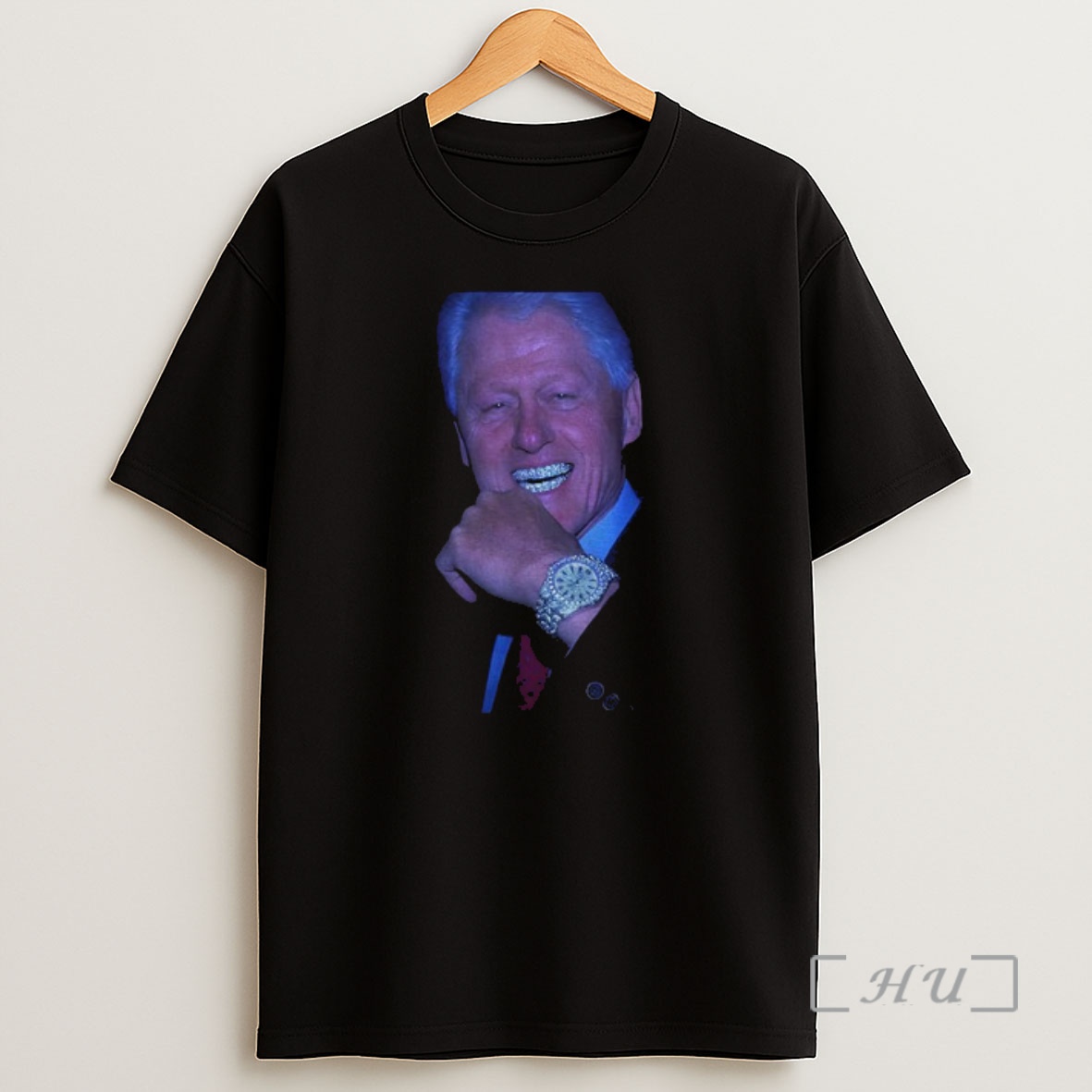 Officials Bill Clinton Grillz Teeth Photo Premium Shirt Sweatshirt Tee