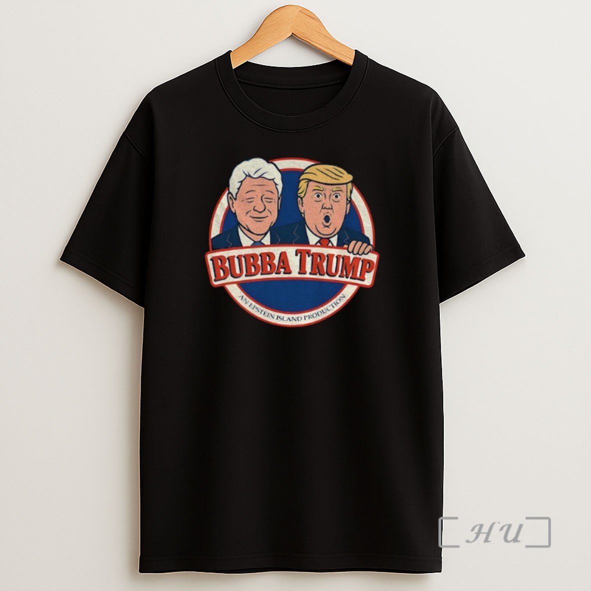 Officials Bill Clinton And Donald Trump Bubba Trump An Epstein Island Production Political Premium Shirt Sweatshirt Tee